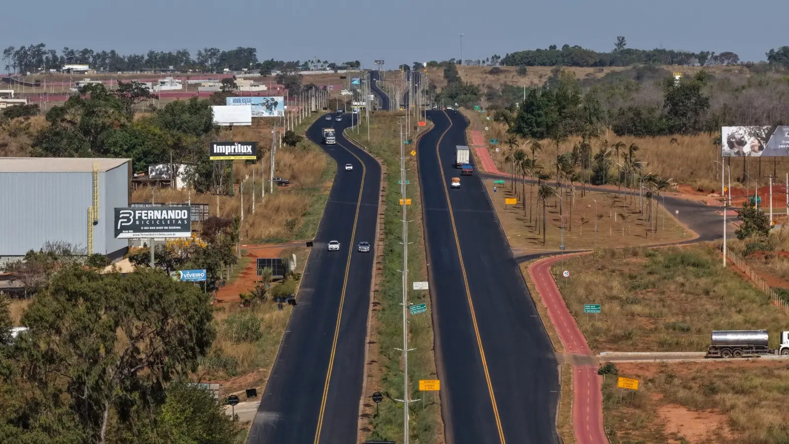 GO-020 entra em nova etapa de restauração com mudanças no trânsito entre Goiânia e Bela Vista; veja o que muda